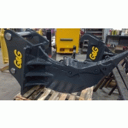 Dent défonceuse - Fabriquée en acier haute résistance - Pour sols rocheux et gelés - Dent boulonnée et interchangeable_1