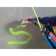 Skid hydrogommage en aluminium - Nettoyage des tags graffiti - Léger, mobile et puissant_1