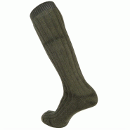 Chaussettes spéciales pour bottes de travail - Lot de 2 paires - Taille 39-42 - Kaki et Bleu marine_1