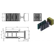 Coffrage isolant angle T-court - Reverbloc - épaisseur 40 cm - R = 7.18_1