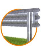 H2-w5 3 ondes - glissière de sécurité - marcegaglia buildtech - hauteur hors sol : 920±40 mm_1