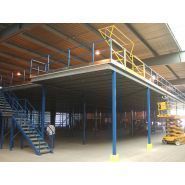 Mezzanine industrielle - capacité de charge jusqu'à 1 t/m²_1