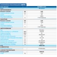 MFR mobile - Climatiseur monobloc réversible Airwell - Puissance absorbée nominale 1,045 kW_1