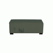 Pouf 2 places vert forêt_1