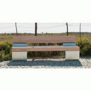 Banc public en bois - BIO2 par Louis de Merindol_1