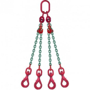 Elingue chaîne avec crochets émérillon à verrouillage automatique Référence 4357X_1