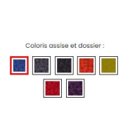 Chaise de formation solide UDOBAN - avec tablette écritoire pour salles de classes, réunions ou conférences_1
