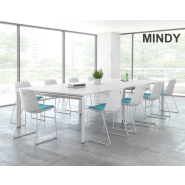 Chaises empilables Mindy et Mork - 2 gammes polyvalentes avec design et options variées_1