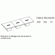 Table de réunion T45 - Officity - Orme, 420_1