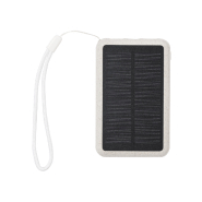 Power bank écologique en paille de blé - chargeur solaire intégré - charge rapide 15W - batterie 5000 mAh_1