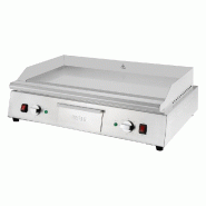 Plancha électrique en chrome double zone L 790 mm - Buffalo - JE876_1