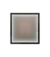 Porte menu mural métal pour 6 feuilles A4 avec option LED - Référence : LSTF75LED_1