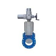 Vanne à guillotine métallique type assis - KS Flow - Wafer, pression PN10, DN50 à DN1200_1