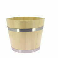 Vasque pin naturel verni Fustel Ø25 -_1