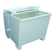 Benne basculante avec couvercle (bb) - 1200 litres_1