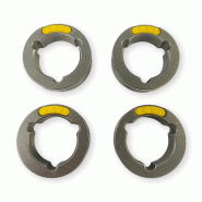 Kit 4 galets Ø1,2/1,6 ACIER/INOX pour Powertec i et Dévidoir Lincoln_1