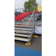 Location de gradins avec installation pour événements et animations