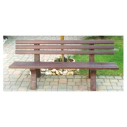 Banc urbain en plastique recyclé - TRAFALGAR SQUARE - 200 cm et 150 cm disponibles_1