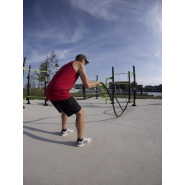 Battle Rope 9m pour Cross Training en plein air - Gamme Street Workout DAMAPRO_1