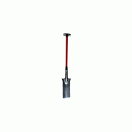 Louchet d'arrachage Polet Professional - Outil pour déraciner arbres et arbustes avec lame acier et manche 85 cm_1