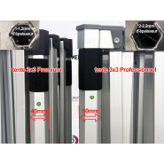 Barnum personnalisé solide et rapide à monter, utilisable en intérieur comme en extérieur, avec option anti-feu m1 - gamme professionnel_1