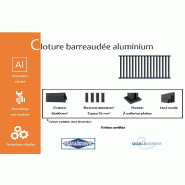 Clôture barreaudée - 2500 / 800_1
