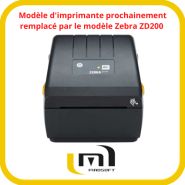 Imprimante d'étiquettes de bureau Zebra GC420 - Résolution 203dpi ou 300dpi - Largeur max 104mm_1