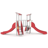 Structure multi-activités métallique Astra - 1KAST0007-02 - Ludoparc - Tranche d'âge 2 ans et plus - Capacité 10 enfants_1