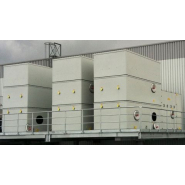 Tour de refroidissement fermée équipée d'un faisceau tubulaire et un ventilateur centrifuge poussant - type CFR-C-TG_1