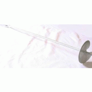 Ancre galvanisée robuste - 1 m, 1200g, 14 cm, tige 1 cm - Référence 881101_1