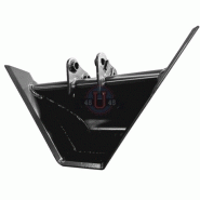 Godet trapèze avec angle ° : à 45 en attache standard (fixation par axes) pour minipelle entre 8,0-10t_1
