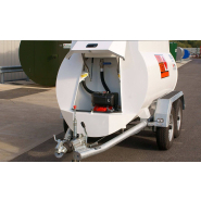 Remorque aviation Highway 1000L - citerne GRV pour kérosène et AVGAS - double paroi en acier inoxydable_1