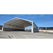 Bloc béton empilable pour  bâtiment de stockage 2 pans  livré partout en France_1