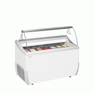 Congélateur vitré de glace UDRS7 (317 / 264) Blanc TEFCOLD_1