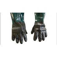Gants vinyle - Gants pour sableuse d'atelier 90 litres - C.2.M_1