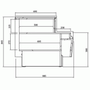 Meuble comptoir caisse - KUI | Ggm - 1000_1