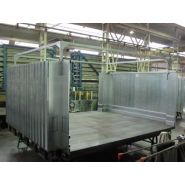 Système de levage vertical à 4 colonnes pour transport de marchandises