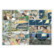 Set de table en pure cellulose 70g/m2 motif Comic BD assotis 31x43cm - par 2000_1