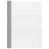 Vidaxl écran en treillis acier inoxydable 112x500 cm argenté 150896_1