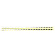 Vidaxl protecteurs d'angle 2 pcs jaune et noir 4,5x4,5x104 cm pu 153101_1