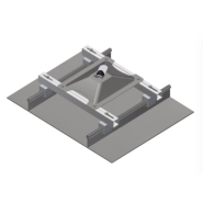 Système de fixation pour joint debout avec dissipateur d’énergie intégré