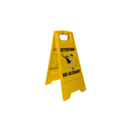 Chevalet de signalisation - Attention sol glissant - bcs-yellow-g_1