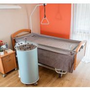 Drap de bain - douche au lit - salle de bain mobile - synoxis médical_1