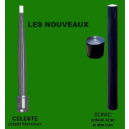 Potelet de protection en acier - à sceller ou amovible - Hauteur hors sol 1000 mm - Diamètre 76/90 mm - Thermolaqué_1