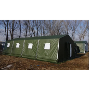 Tente d'hébergement stable et fiable pour opérations militaires - HTS TENTIQ GMBH - Systèmes modulables et configurations adaptées_1