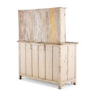 00119001000692-D - Meuble présentoir en bois blanc - Francisco Segarra - 139x62xH166cm_1