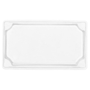 Couvercle transparent PET hauteur 3,7cm pour barquette 59140 - par 1000_1