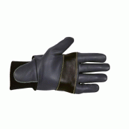 Gants bûcheron - Classe 2 - 9 - Protection main gauche - Cuir bovin hydrofuge - Normes EN 381-7 et EN 388_1
