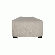 Pouf angulaire 1 place beige sahara_1