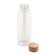 Bouteille en RPET - Couvercle en bambou - 500 ml - Sans BPA_1